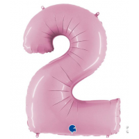 Г ЦИФРА 2 40" Пастель Pink